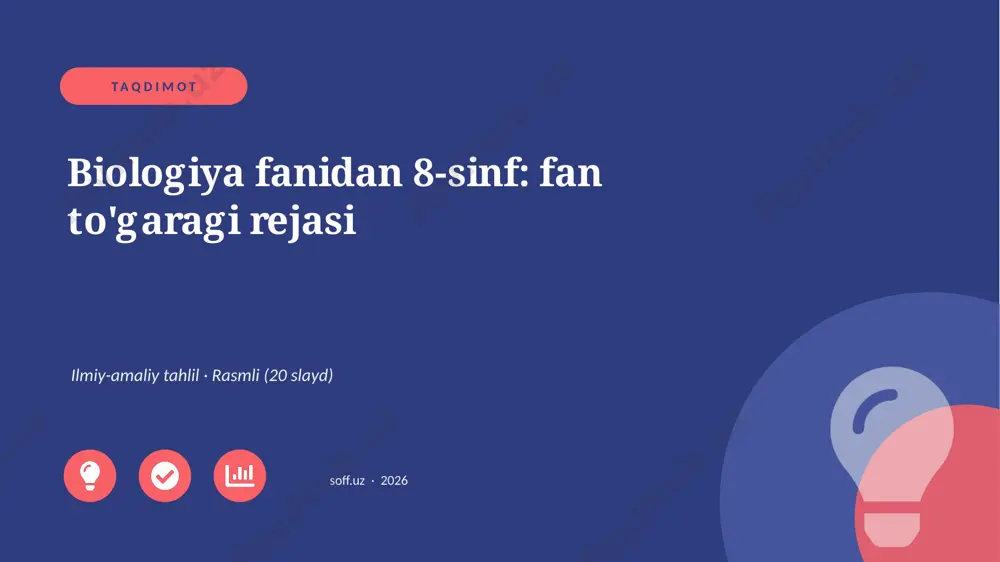 02613_biologiya_fanidan_8_sinf_fan_togaragi_re — PPTX