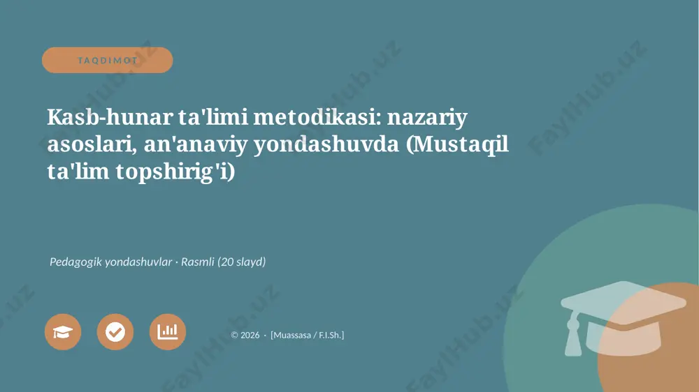 01168_kasb_hunar_talimi_metodikasi_nazariy_aso — PPTX