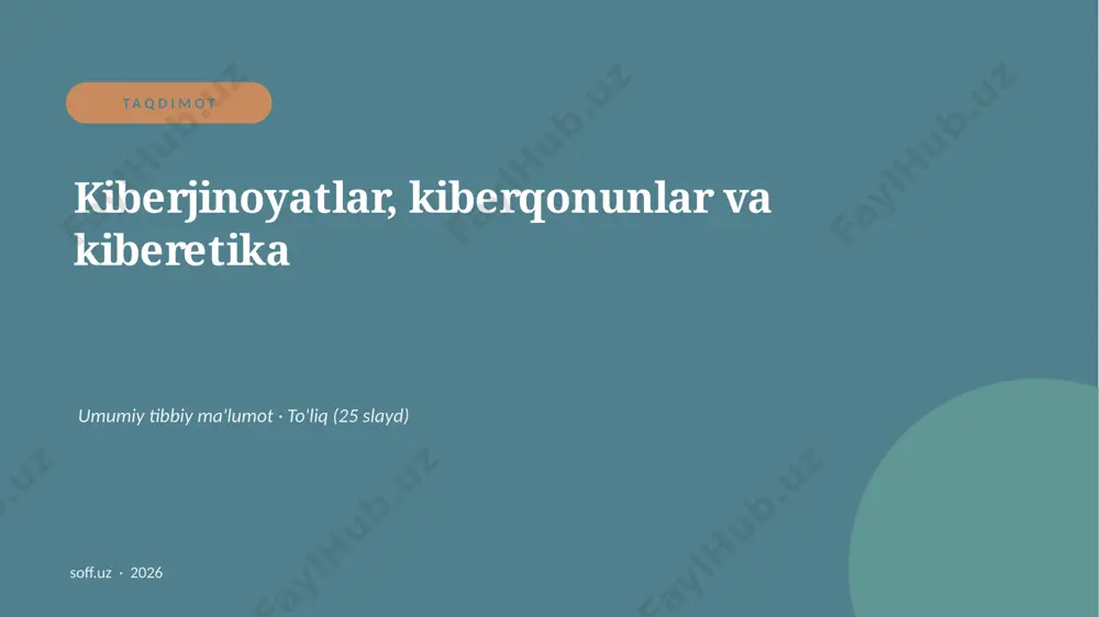 0463_v2_kiberjinoyatlar_kiberqonunlar_va_k — PPTX