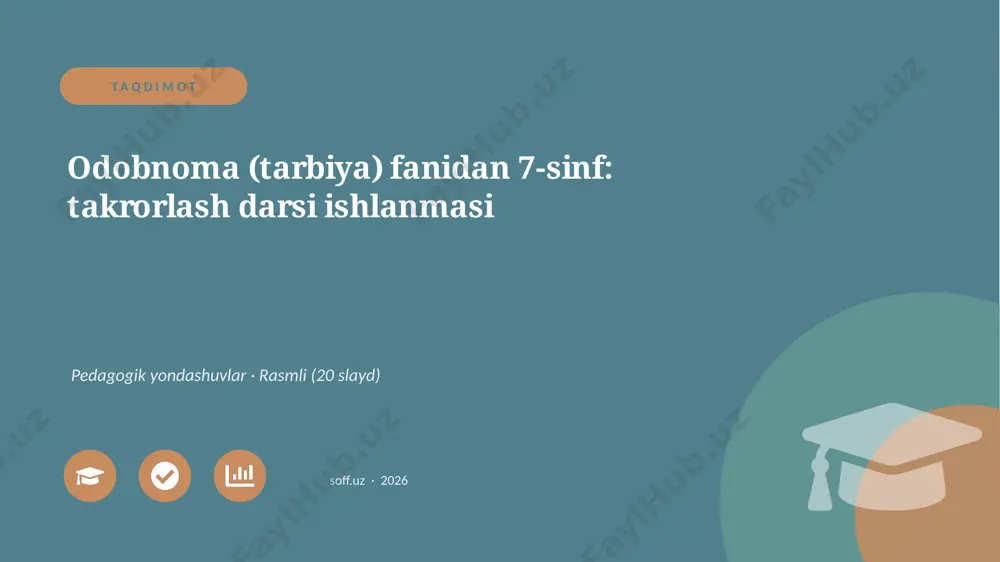 03068_odobnoma_tarbiya_fanidan_7_sinf_takrorla — PPTX