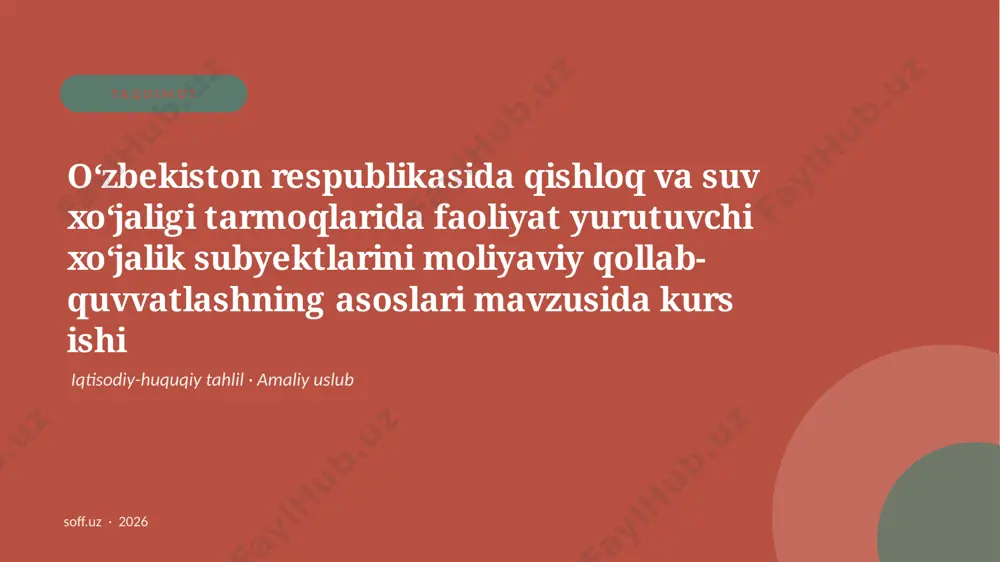 072_v2_o_zbekiston_respublikasida_qishloq_va_ — PPTX