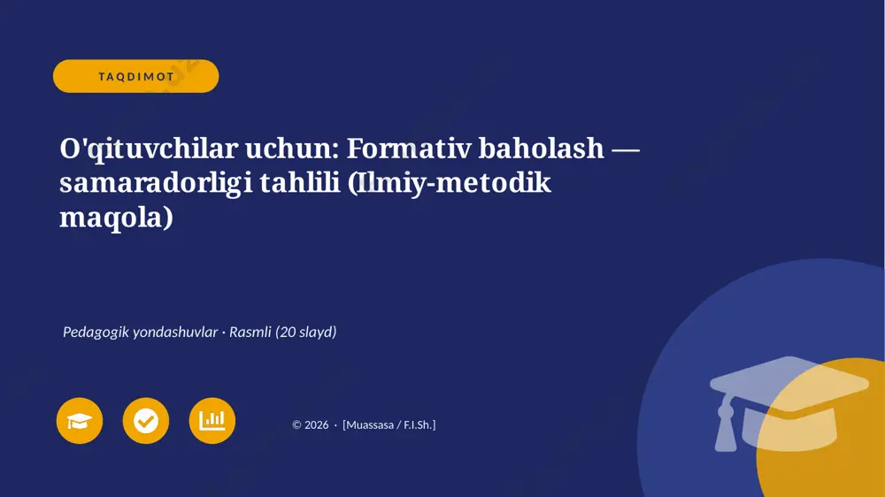 00124_oqituvchilar_uchun_formativ_baholash — PPTX