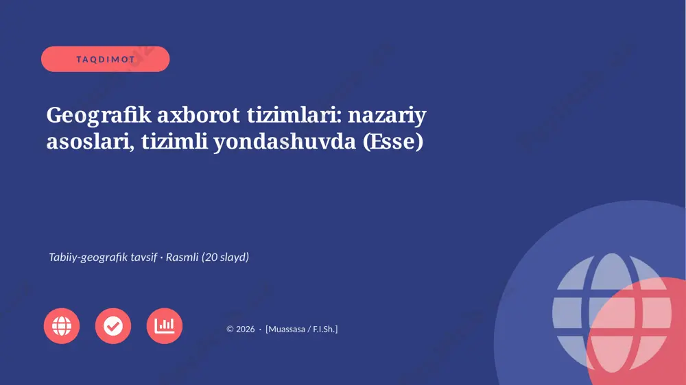 05433_geografik_axborot_tizimlari_nazariy_asos — PPTX
