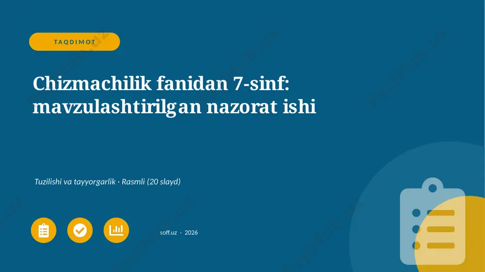 01570_chizmachilik_fanidan_7_sinf_mavzulashtir — PPTX