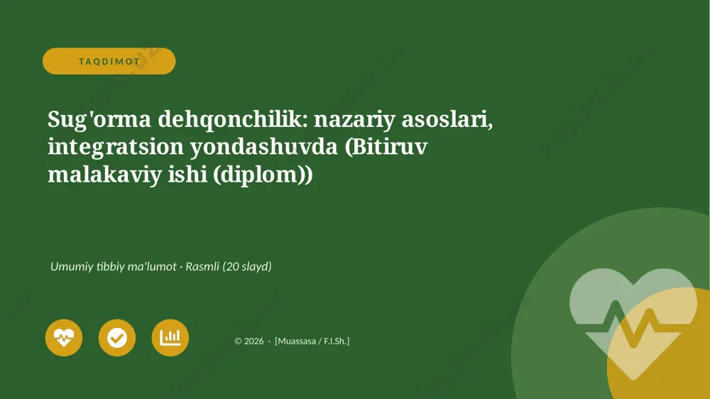 07116_sugorma_dehqonchilik_nazariy_asoslari — PPTX