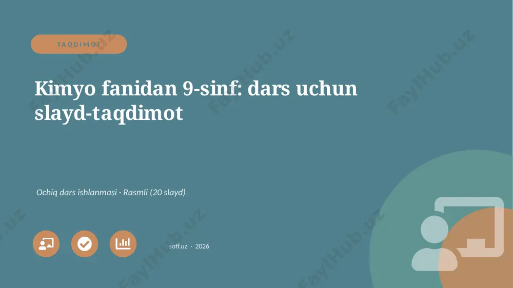 02208_kimyo_fanidan_9_sinf_dars_uchun_slayd_ta — PPTX