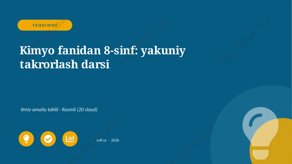 03670_kimyo_fanidan_8_sinf_yakuniy_takrorlash_ — PPTX