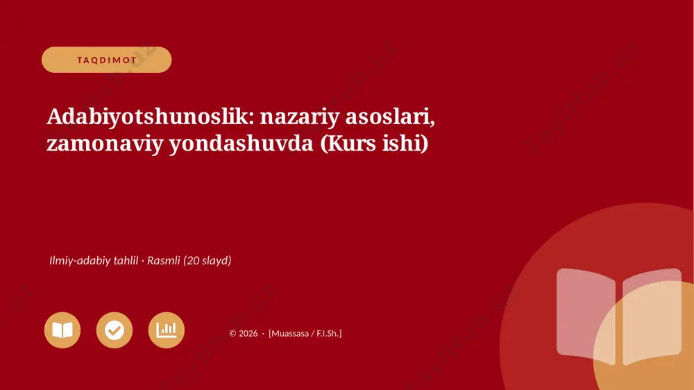 03025_adabiyotshunoslik_nazariy_asoslari_zamon — PPTX