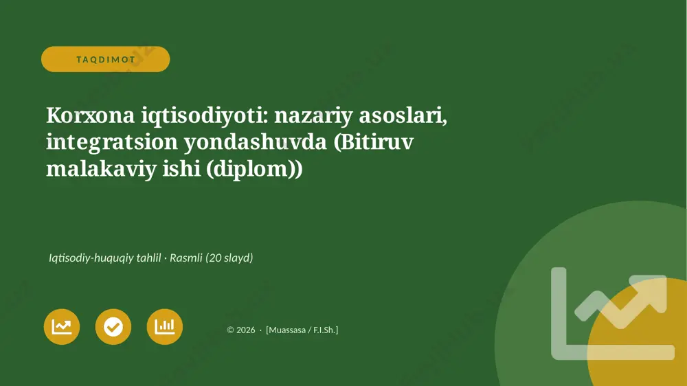 06096_korxona_iqtisodiyoti_nazariy_asoslari — PPTX