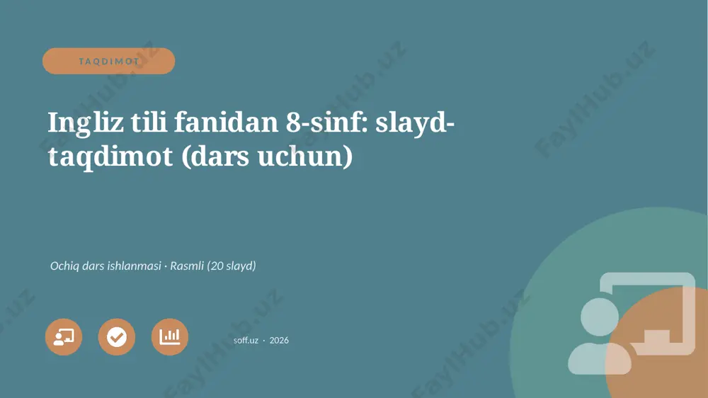 00948_ingliz_tili_fanidan_8_sinf_slayd_taqdimo — PPTX