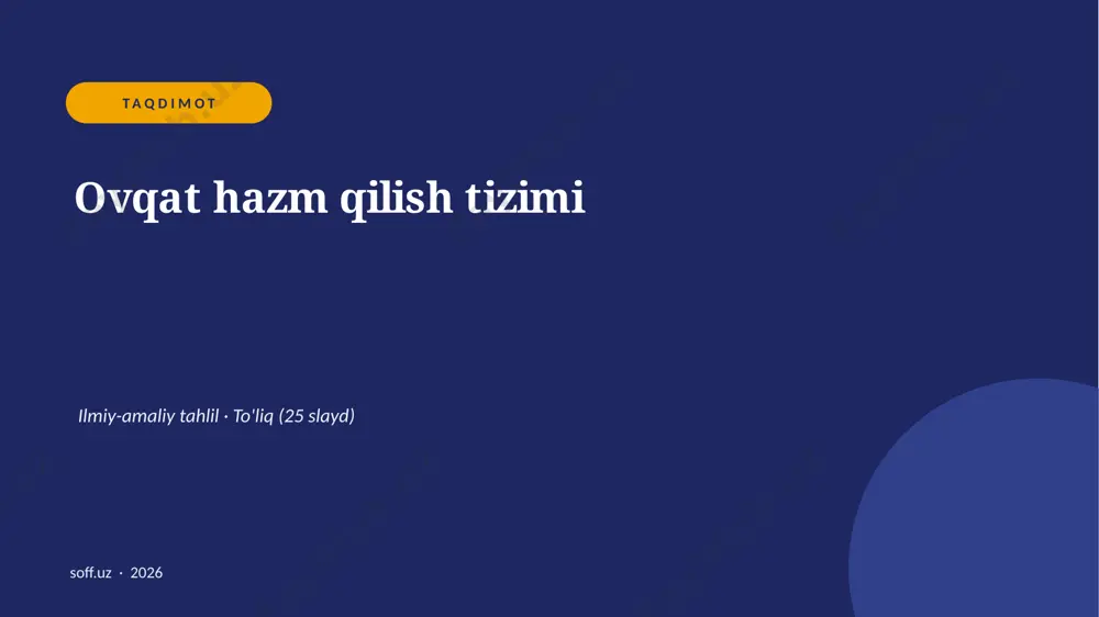 0439_v2_ovqat_hazm_qilish_tizimi — PPTX