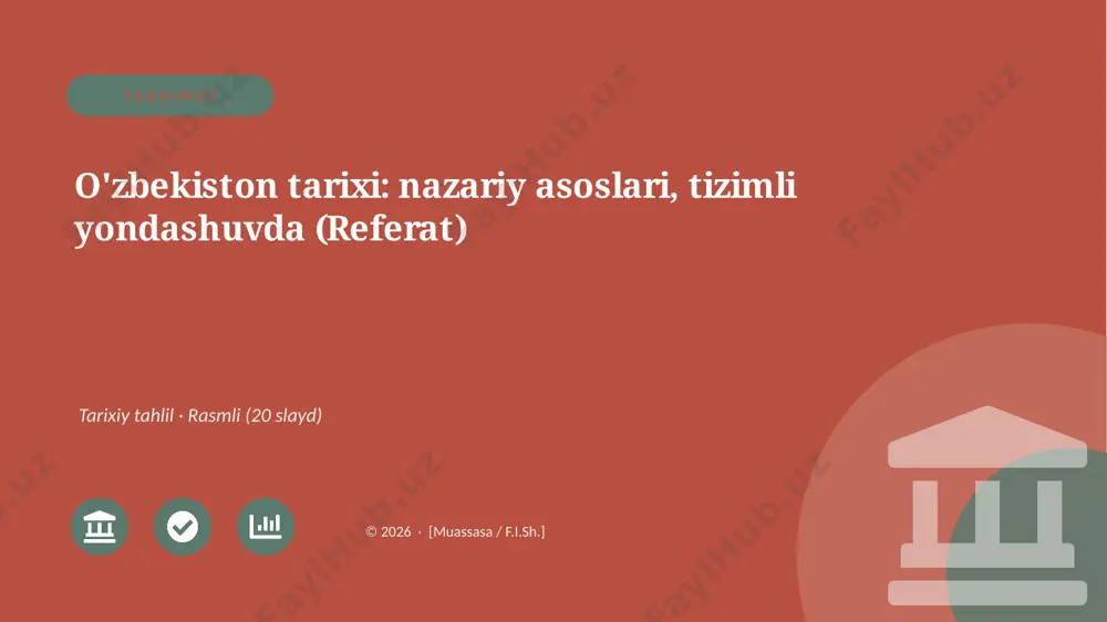 05447_ozbekiston_tarixi_nazariy_asoslari_tizim — PPTX