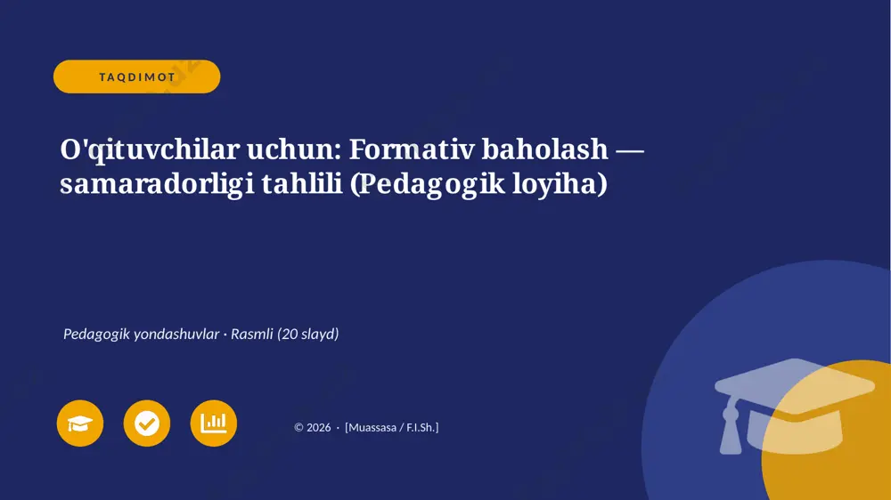 00144_oqituvchilar_uchun_formativ_baholash — PPTX