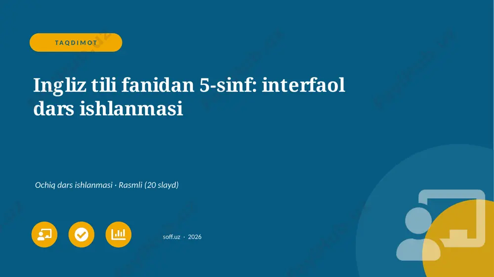 03400_ingliz_tili_fanidan_5_sinf_interfaol_dar — PPTX