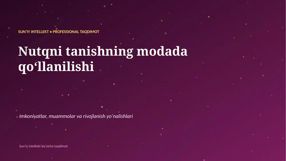 0588_nutqni_tanishning_modada_qollanilishi — PPTX