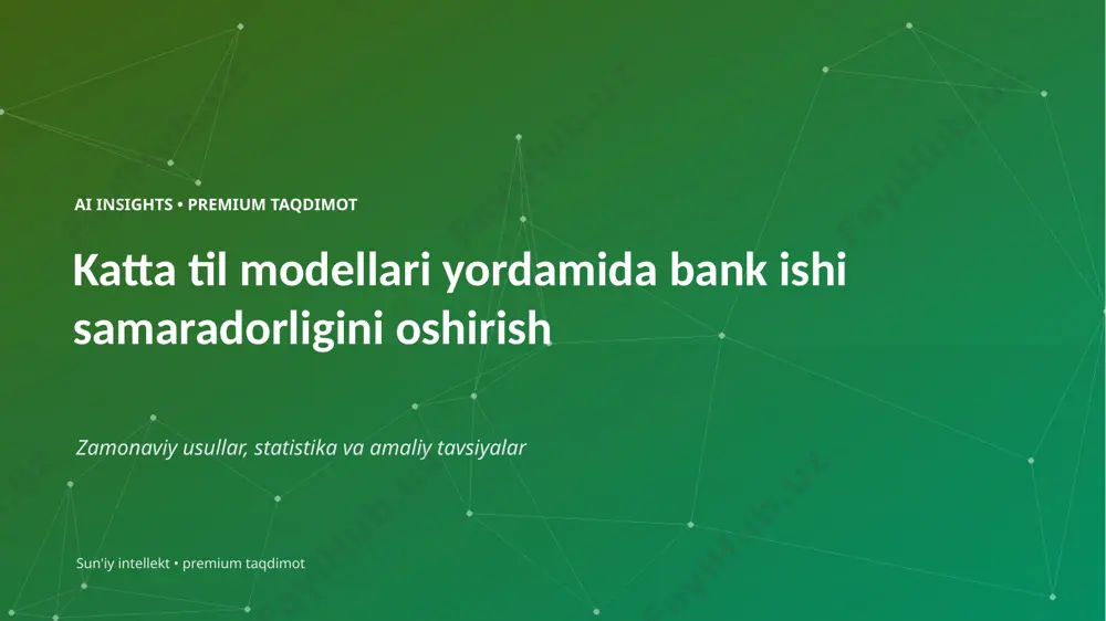 0963_katta_til_modellari_yordamida_bank_ishi_samara — PPTX