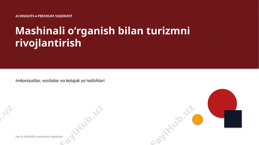 0681_mashinali_organish_bilan_turizmni_rivojlantiri — PPTX