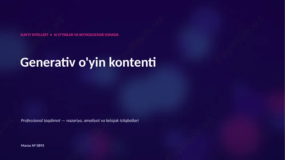 0892_generativ_oyin_kontenti — PPTX