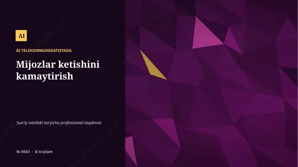 0562_mijozlar_ketishini_kamaytirish — PPTX