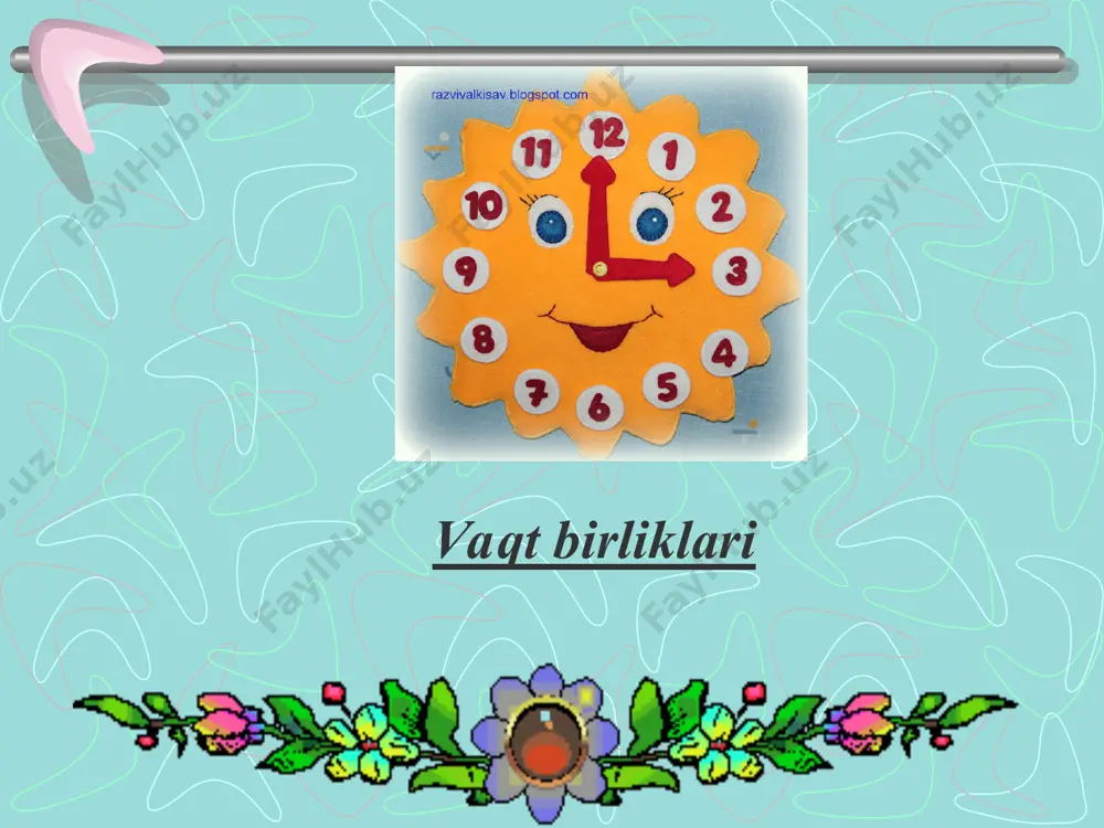 vaqt birliklari — PPT