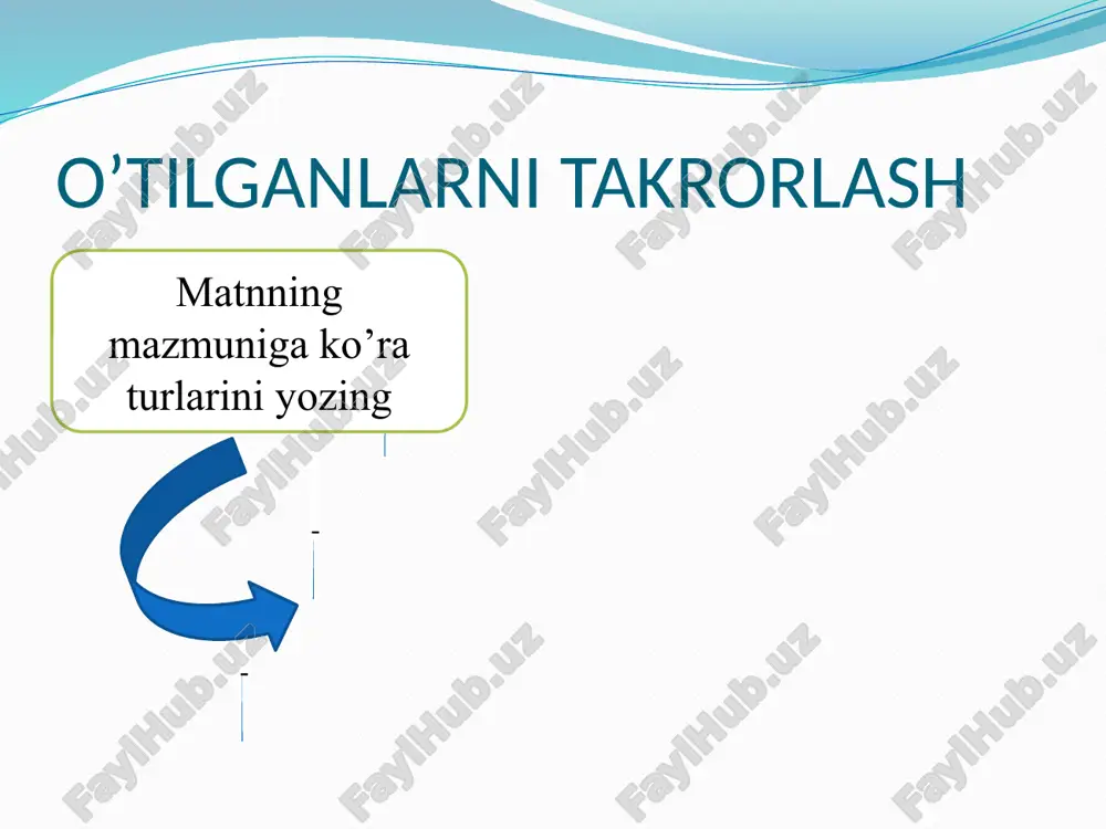 matnni o’qing, undan foydalanib, sinfdoshlaringizni tasvirlab bering. gulniholning ismi jismiga minand: yuzi gul, qomati niholdek, ko’zlari o’ychan, qora qoshlari mayin, qayrilma. chehrasi farishtali, ko’zlari ma’nodor, iboli. harakatlari yengil, nazokatli. lekin uni yaxshilab kuzatgan sinchkov kishi shuncha husn-latofat, nafis qiliqlar aro botiniy bir kuch, qat’iyat mavjudligini sezmay ilojisi yo’q. bu kuch uning tomirida oqayotgan qondan – otameros. otasi… mard, cho’rtkesar odam edi. 210-mashq. matnni o’qing. o’z hovlingiz, uyingiz haqida tasviriy matn tuzing. image2.jpeg image3.jpeg image4.jpeg image5.jpeg image6.jpeg /docprops/thumbnail.jpeg
