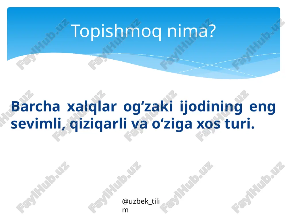 topishmoqlar - Page 2