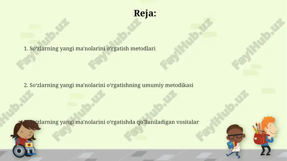 feʼl, son kabi morfologik va sintaktik vazifalarinianiqlash kerak. shakldosh soʻzlarni oʻrganishda 7-sinfda 2–3 ta ijodiy topshiriqlarbajarilsa, 8-sinfda bunday topshiriqlar sonini 4-5 taga oshirishmaqsadga muvofiq. oʻquvchilarning nutqini takomillashtirish, so'zboyligini oshirish ustida ishlash shart. shakldosh soʻzlarning maʼnosi va imlosi oʻxshash boʻlsa-da, ularningsintaktik vazifasi, gapdagi oʻrni har xil boʻladi. masalan, “yoz” soʻzi nutqda fe’l, ot yoki ravish vazifasini bajarishi mumkin. soʻzning koʻchma ma'nosi ko'chma ma'no hosil qilish jarayonida so'zlarning o'zaro munosabati (moslashuv, boshqaruv, bitishuv) hisobga olinadi. masalan, “temir yurak” iborasida temir so'zi yurak so'ziga moslashib kelgan va ikkala so'z birgalikda mustahkamlik, qat'iyatlilik ma'nosini bildiradi. o'zbek tilida ko'chma ma'nolarni hosil qilishning 7 ta asosiy usuli mavjud: metafora, metonimiya, sinekdoxa, allegoriya, giperbola, litota, personifikatsiya. bu usullar nutqning ifodali va rang-barang boʻlishiga xizmat qiladi. ko'chma ma'no so'zning lug'aviy ma'nosidan kelib chiqadi, lekin u predmet, voqea-hodisaning boshqa belgilarini ham ifodalaydi. masalan, "temir yurak" iborasida temir so'zi mustahkamlik, qat'iyatlilik ma'nosini bildiradi, bu 2 ta ma'no o'zaro chambarchas bog'langan. …