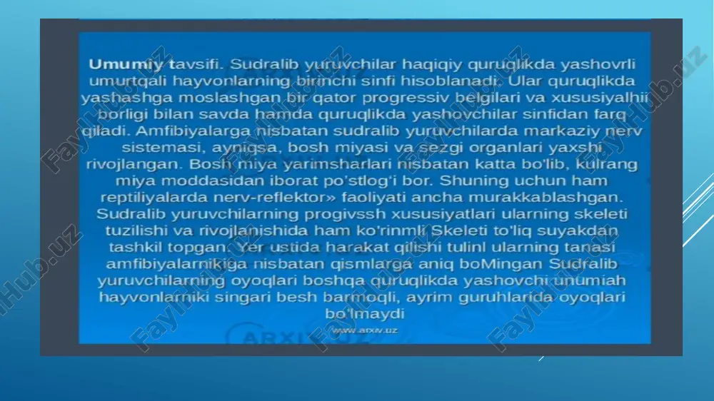 sudralibyuruvchilarning umumiy tasnifi - Page 2