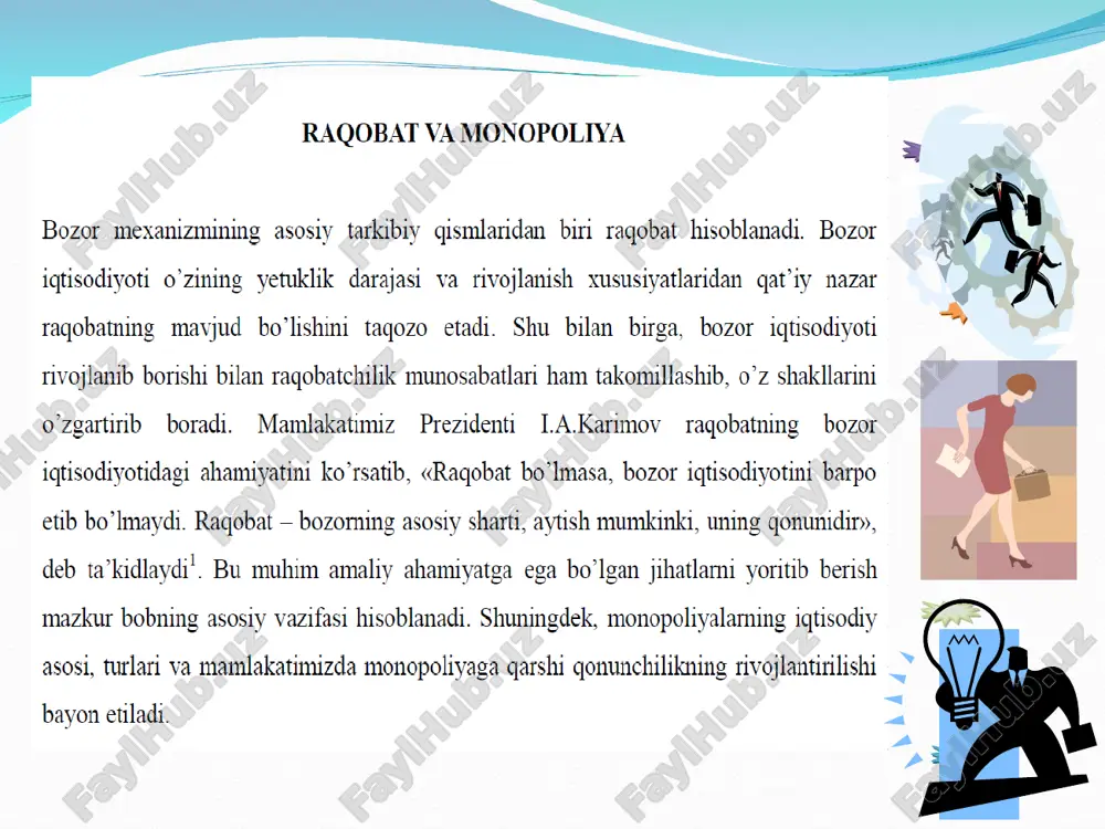 monopoliyaning iqtisodiyotga ta’siri - Page 2