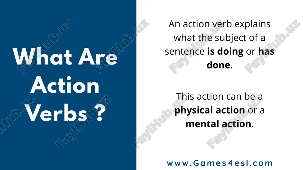 action verbs - Page 2