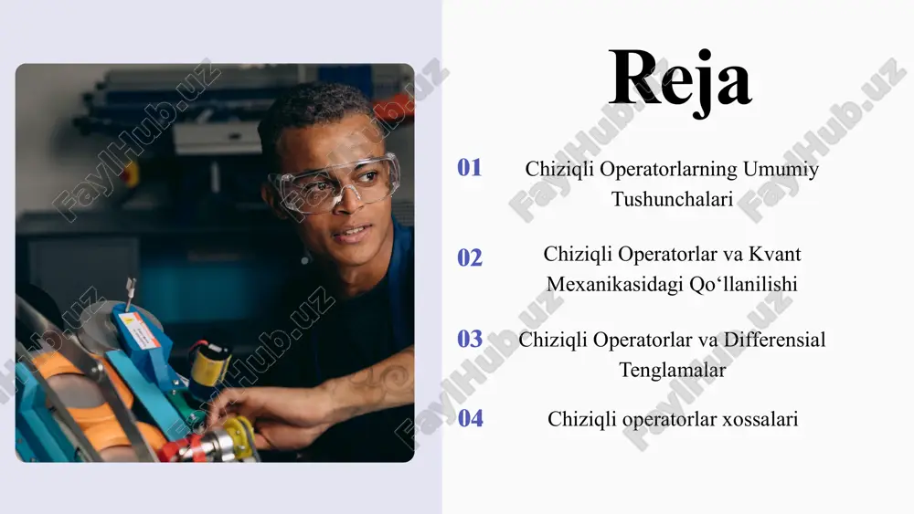 chiziqli operatorlar - Page 2