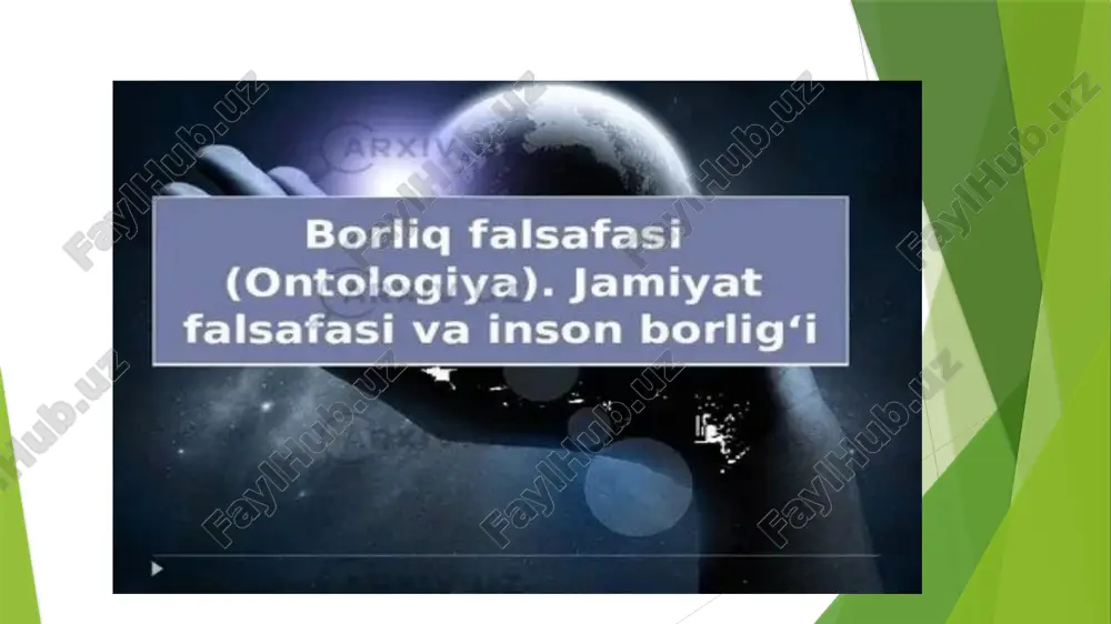 falsafa va tabiiy fanlar daborliqning mohiyati va oid konsepsiyalar - Page 2