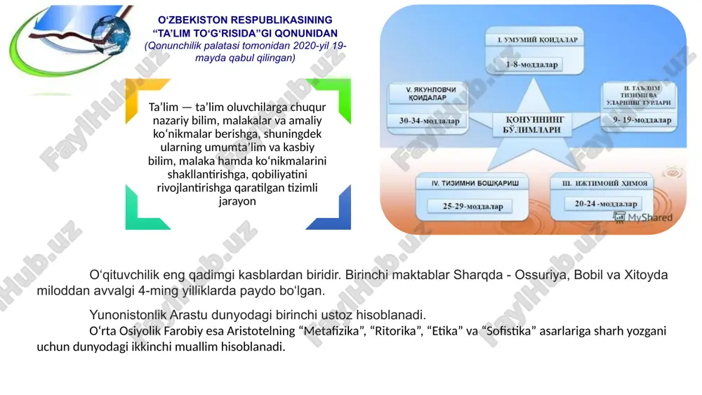 gik tizimning ichki boshqaruvini samarali yo’lga qo’yishni ; -pedagogik tizimini boshqarishning pedagogik-psixologik asoslarini; - talablarda tadqiqotchilik, ijodkorlik, qiyosiy tahlil qilish ko‘nikmalarni ; - pedagogik tizimini boshqarishning me’yoriy-huquqiy hujjatlari mazmunini ; -rahbarning kasbiy kompetentlik va kreativligini ; - ta’limni moderinizatsiyalashda innovatsion texnologiyalardan foydalanishni o‘rgatish. menejment - inglizcha so‘z bo‘lib, ingliz tilining oksford lug'atida berilgan ta’rifga binoan: boshqaruv hokimiyati va san’ati, resurslari boshqarish bo‘yicha alohida mohirlik va ma’muriy ko’nikmalar tushuniladi. sodda qilib ifodalaganda, menejment bu menejerlar amalga oshiradigan boshqaruv faoliyatidir. lekin bu ifoda bizga menejment haqida to‘liq tushuncha bermaydi. menejment tushunchasiga ta’rif berishda bugungi kungacha bir necha olimlar turlicha yondashganlar. boshqacha so‘z bilan aytganda menejment bu tashkiliy maqsadlarga moddiy va nomoddiy resurslarni rejalashtirish, tashkil etish, muvofiqlashtirish va nazorat qilish orqali samarali yo‘l bilan erishish san’atidir. shu nuqtayi nazardan boshqaruv bu o'ziga xos yuksak san'at va mahoratni talab qiluvchi tanlov, shu tanlov asosida qaror qabul qilish va uning bajarilishini nazorat qilishdir. menejment san’at …