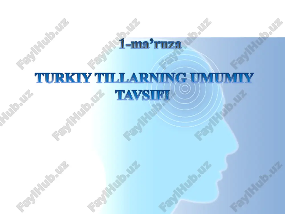 turkiy tillar dialektlari o‘rtasidagi munosabat, o‘xshash va farqli jihatlarni tahlil qilish masalalari muhim ahamiyat kasb etadi. bu muammolarni turkiy adabiy tillar grammatikasini qiyoslash, umumxalq turkiy so‘zlashuv tili hamda adabiy kitobiy tilning turli tarixiy davrlardagi uslubi, yozuvning ahamiyati va xalqning madaniy taraqqiyot saviyasini nazarda tutgan holda hal qilish maqsadga muvofiq. ichki – intralingvistik omillarning o‘rni, tashqi – ekstralingvistik omillar ta’siri, 1.oltoy davri (eradan avvalgi iii asrlarga qadar). 2.qadimgi xun davri (eradan avvalgi iii asrlar va yangi eraning v asrlariga qadar). 3.qadimgi turk davri (v–x asrlar). 4. o‘rta turk davri (x–xv asrlar). 5. yangi turk davri (xv–xx asrlar). 6.eng yangi turk davri (xx asr). tatar. min, mord. mon, “men”; zansk. munens, rus. mne; komi tayo, mo‘g‘. tere, rus. tot; o‘zb. kim, fin. kep, somali kita “kim”. turkiy qulaq, gruz. quri “quloq”, fin. kuule, yun. klyo “eshitmoq”; turkiy qaryn “qorin”, arab. qurb, tamil karirrai, lat. sorpus “tana”; mo‘g‘. moren “daryo”, tamil marai “yomg‘ir”, …