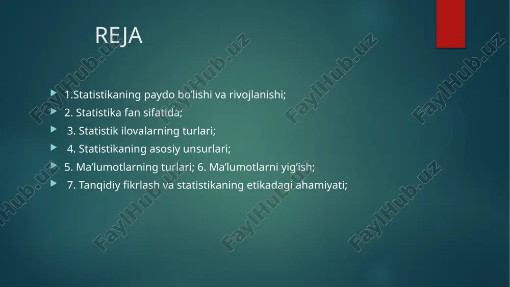 statistika fanining predmeti va usullari - Page 2