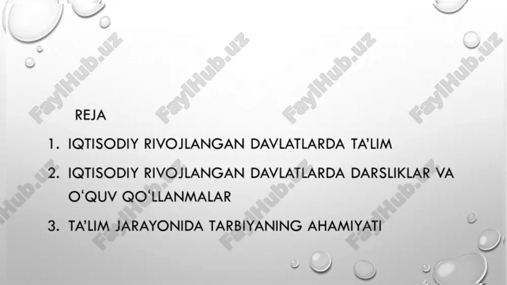 iqtisodiy rivojlangan davlatlarda talim tizimi - Page 2