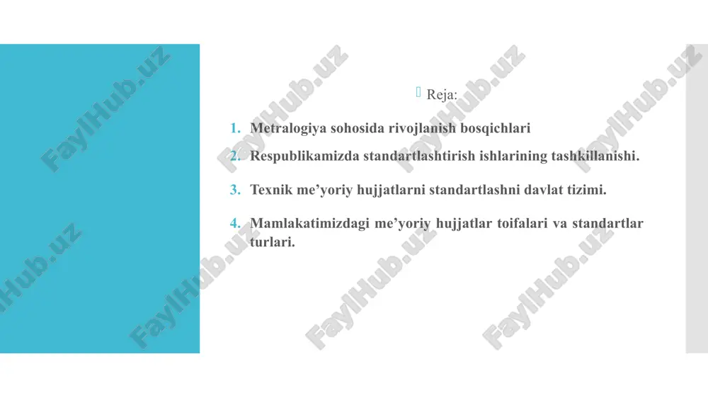 iya xizmatlarining integratsiyalashish davri. o‘zbekistonnning mustaqillik davridagi rivojlanish. antik rivojlanish davri. o‘lchashlarga bo‘lgan ehtiyoj qadim zamonlarda yuzaga kelgan. «o‘lchash» atamasining tom ma’nosi bo‘yicha tahlil etadigan bo‘lsak, qadimgi davrda insoniyat asosan «organoleptik o‘lchashlar» - ya’ni, o‘zining his etish a’zolari orqali u yoki bu fizikaviy xossa bo‘yicha taxminiy ma’lumotlar olgan. bunda mana shu his etish organlari o‘lchash vositasi vazifalarini bajargan. garchand bu kabi o‘lchashlarda aniq bir qiymat olinmasa ham, har bil o‘lchashda, aniqrog‘i baholashda muayyan bir o‘lchovga nisbatan solishtirish amalga oshirilgan. dastlab, solishtirish o‘lchovi moddiy bo‘lmagan, balki insonning o‘z tajribasi, zakovati va atrof-muhitni bilish darajasiga qarab individual tarzda belgilangan. keyinchalik ish va ozuqa topish qurollari amalda qo‘llana borgan sari solishtirish o‘lchovlari moddiylasha borgan. inson kundalik hayotida har xil kattaliklarni: masofalarni, yer maydonlarining yuzalarini, jismlarning o‘lchamlari va massalarini, vaqtni va hokazolarni bu jarayonlarning yuzaga kelish sabablarini, manbalarini bilmasdan, o‘zining sezgisi va tajribasi asosida o‘lchay boshlagan. eng qadimgi o‘lchash birliklari – antropometrik. u insonning …