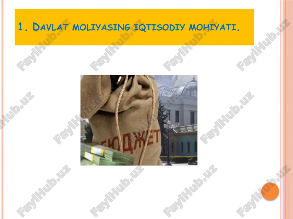 imi, byudjetlararo munosabatlar konfederativ davlat unitar davlat federativ davlat ma’lum siyosiy mustaqillikka ega bo’lgan davlatlar ittifoqi davlat hududida federativ birliklar bo’lmagan, lekin ma’muriy-hududiy birliklari mavjud bo’lgandavlat tuzilishi bir necha davlat tuzilmalari birlashib, yagona ittifoq davlatini tashkil qiluvchi davlat tuzilishi davlat tuzilishi shakllari byudjet tizimi keng ma’noda byudjet tizimi – iqtisodiy munosabatlarga asoslangan, davlat tuzilishi shakliga mos ravishda tuzilgan, huquq normalari bilan tartibga solinadigan markaziy va mahalliy byudjetlar shuningdek, har bir byudjet bo‘g‘iniga tegishli bo‘lgan soliq va yig‘imlar markaziy va mahalliy hokimiyatlarning xarajat vakolatlari taqsimoti hamda byudjetlararo transfertlar yig‘indisidan iboratdir. tor ma’noda byudjet tizimi mamlakat ma’muriy-hududiy tuzilishiga mos ravishda shakllangan va yagona byudjet tizimiga kiruvchi barcha darajadagi byudjetlar yig‘indisidan iborat. o‘zbekiston respublikasi byudjet tizimi tuzilishining asosiy tamoyillari quyidagilardan iborat byudjet tizimining yagonaligi prinsipi byudjet tizimining o‘zbekiston respublikasi ma’muriy-hududiy tuzilishiga muvofiqligi prinsipi byudjet tizimi byudjetlarining balansliligi va o‘zaro bog‘liqligi prinsipi byudjet tizimi byudjetlari daromadlarini prognoz qilish va xarajatlarini rejalashtirish prinsipi byudjet tizimi …