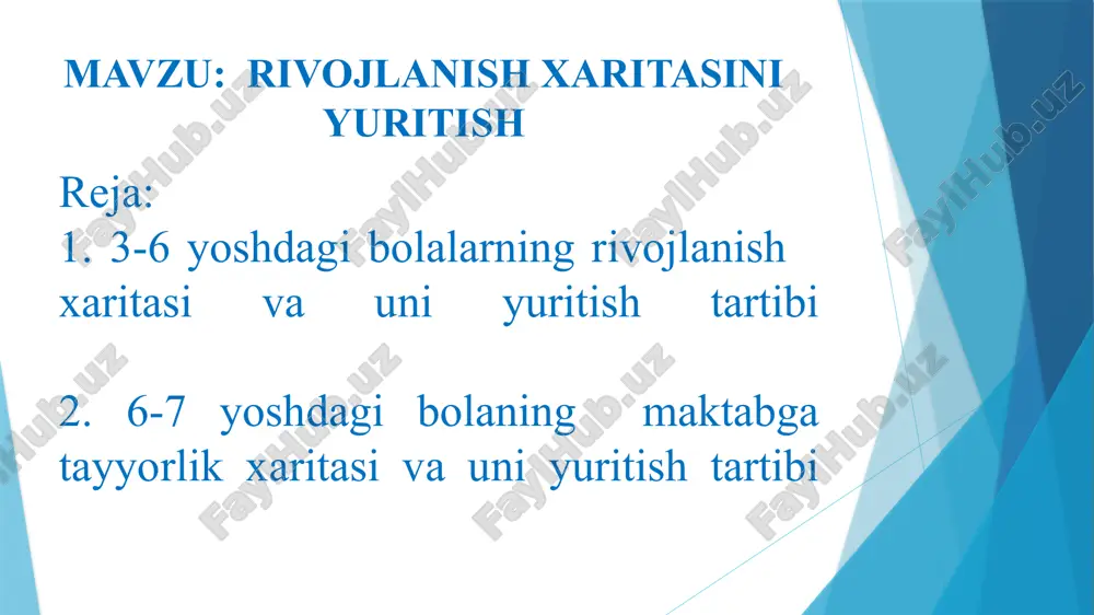 tanlangan metodikaning to‘g‘riligini aniqlash, rivojlanish dinamikasini belgilashdan iborat. mazkur kuzatish natijalariga ko‘ra, pedagog, boshqa mutaxassislar bilan hamkorlikda, zarurat tug‘ilgan holatlarda pedagogik jarayonga tuzatishlar kiritishi mumkin. oraliq kuzatuv sana ______________________________________________ jismoniy rivojlanish va sog‘lom turmush tarzining shakllanishi 1. ______________________________________________________________________________________________ 2. ______________________________________________________________________________________________ ijtimoiy-hissiy rivojlanish 1. _____________________________________________________________________________________________ 2. ______________________________________________________________________________________________ nutq, muloqot, o‘qish va yozish malakalari 1. ______________________________________________________________________________________________ 2. _____________________________________________________________________________________________ bilish jarayonining rivojlanishi 1. _______________________________________________________________________________________________ 2. ________________________________________________________________________________________________ ijodiy rivojlanish 1. ________________________________________________________________________________________________ 2. ________________________________________________________________________________________________ №1 maqsadlarni aniqlashtirish (oraliq kuzatishdan so‘ng) o‘quv yili oxirida (odatda may oyida) pedagog yakuniy kuzatish o‘tkazadi. mazkur kuzatish asosida yil boshida qo‘yilgan vazifalar qanday hal qilingani baholanadi, mazkur bola rivojida kutilayotgan yangi natijalarni hisobga olgan holda keyingi pedagogik jarayondan ko‘zda tutiladigan maqsadlar belgilanadi yakuniy kuzatuv sana ______________________________________________ jismoniy rivojlanish va sog‘lom turmush tarzining shakllanishi 1. ________