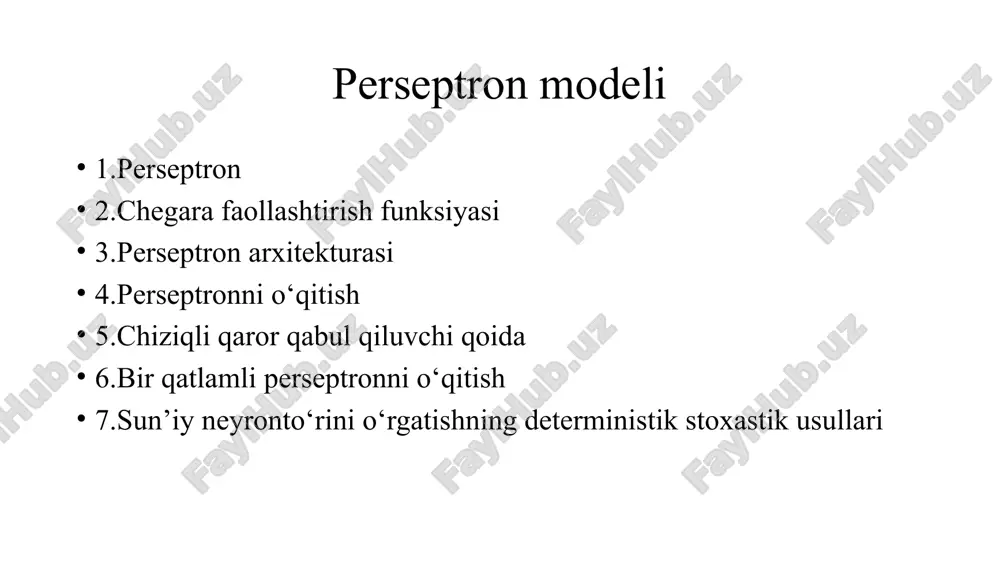 perseptron modeli - Page 2