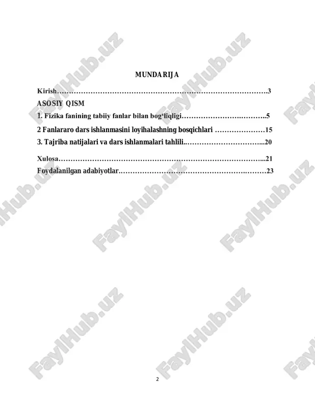 imiz ham rivojlanayotgan davlatlardan ortda qolayotgani yo‗q.yosh avlodning ilmiy va hayotiy dunyo qarashini kengaytirish o‗qitish ishiga qo‗shib olib boriladigan zarur pedagogik jarayondir. bunga erishmoq uchun fanlarni i darajali yoki ii darajali fanlar toifasiga ajratmasdan, balki bu fanlarning jamiyatimiz taraqqiyotiga qo‗shayotgan hissasiga asosan, kundalik 4 turmushimizdagi bu fanlarga ehtiyojimiz asosida fanlarni bir-biriga uzviy bog‗liq holda, kompleks ta‘limni joriy etish uchun kurashmoq zarur. hozirgi kunda fizika fani jadallik bilan rivojlanib bormoqda. yangi kashfiyotlar, yangi qonuniyatlar ochilmoqda. ―fizika‖ kundan kunga rivojlanib borayotgan sohalardan biridir. dunyo bilan hamnafas holda rivojlanish uchun biz ham yosh avlodga yangi texnologiyalar orqali shu sohani o‗rgatib borishimiz zarur. kurs ishi mavzusining maqsadi: ushbu kurs ishi mavzusining maqsadi shundan iboratki, bilim olayotgan o‗quvchilarga ―fizika fani‖ni yangi texnologiyalar orqali mahorat bilan yetkazib berish va kelajakda ―fizika‖ sohasiga yangiliklar kiritish, yoshlarning dunyoqarashini kengaytirish va dunyo bilan hamnafas holda ish yuritishga o‗rgatishdir. bundan tashqari ushbu kurs ishining eng asosiy maqsadi: pedagogik texnologiya o‗zi …