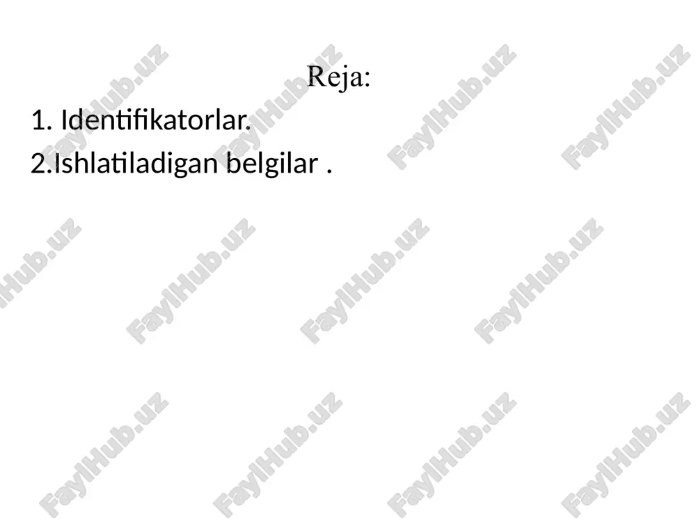 html hujjatda identifikatorlar bilan ishlash - Page 2