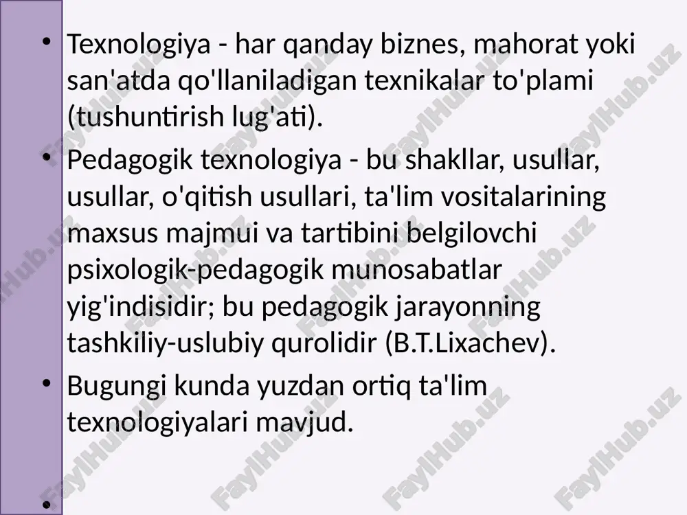 aks ettirish challenj bosqichi texnikasi ishonasizmi? klaster intellektual isinish inventarizatsiya aralashtirilgan mantiqiy zanjirlar kiritmoq muammoli savol fikrlar savati qalin va nozik savollar guruh ishi bbb jadvali munozaralar savol so'zlari bashoratlar daraxti kalit so'zni taxmin qilish miya hujumi rangli kundaliklar va jurnallar moychechak haqida savollar ustuvorliklar piramidasi da’vat da’vat fikrlar savati (mavzu bo‘yicha bilgan barcha narsalarni savatga yig‘amiz. xatolar yangi ma’lumotlar o‘zlashtirilishi bilan tuzatiladi.) 3-sinfda ona tili darsi “ot” mavzusida. klaster da’vat tushunish bosqichining texnikasi klaster zigzag aralashtirilgan mantiqiy zanjirlar kiritmoq to'xtashlar bilan o'qish samarali ma'ruza bashoratlar daraxti kundaliklar va jurnallar qalin va nozik savollar muammolar mozaikasi guruh ishi munozaralar baliq suyagi strategiyasi rangli ustuvorliklar piramidasi ideal strategiyasi suv ustidagi doiralar umumiy jadval kontseptsiya jadvali bloom romashka bbb jadvali jadval nima? qayerda? qachon? lug'at xaritasi anglash jurnal (jurnalning chap tomoni chaqiruv bosqichida to'ldiriladi. o'ng tomoni tushunish jarayonida, aks ettirish bosqichida mumkin) osmislenie bashoratlar daraxti “daraxtning tanasi” mavzu, “barglar” bashorat, “novdalar” - …