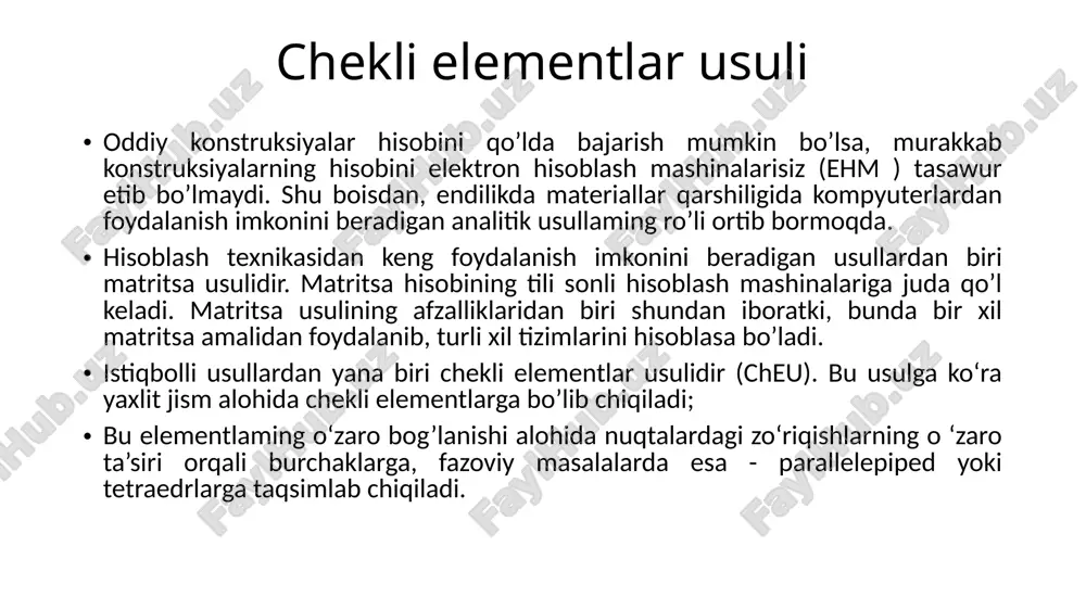 matritsa hisoblash texnikasi - Page 2