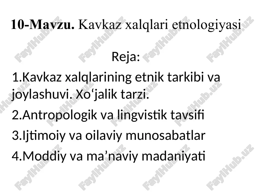 kavkaz xalqlarining etnologiyasi - Page 2