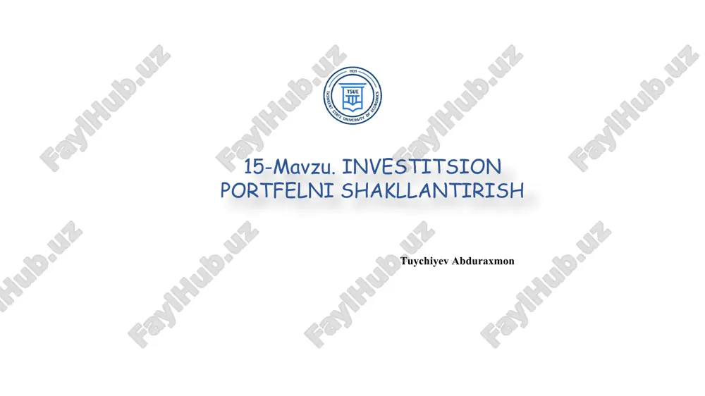 agi tavakkalchilik bilan yuqori investitsiyalarni qaytarish uchun mo'ljallangan va konservativ investorlar tomonidan afzal ko'riladi. u kichik muntazam to'lovlar bilan ta'minlanadigan obligatsiyalarni (davlat va korporativ), tovar yoki energetika sohasidagi yirik kompaniyalarning ulushlarini o'z ichiga oladi. bunday portfeldan keladigan daromad asosan foizlar va dividendlar hisobiga shakllantiriladi. agar ko'rsatkichlar haqida gapiradigan bo'lsak, bu yiliga 10-25% ni tashkil qiladi. o’sish portfeli o'sish portfelining daromadliligi qimmatli qog'ozlar qiymatining o'sishi hisobiga ta'minlanadi. ushbu vositadan sezilarli foyda olishni istagan investorlar foydalanadilar. investitsiyalarning yo'nalishlari - tez rivojlanayotgan kompaniyalar, startaplarning zaxiralari. o'sish portfelining xatarlari juda katta, ammo agar investor o'z aktivlarini o'z vaqtida sotsa, foyda ham katta bo'ladi. daromad ko'rsatkichlari cheklanmagan. balanslangan portfel mo'tadil investorning portfeli. taniqli kompaniyalarning qimmatli qog'ozlaridan tashkil topgan va barqaror tarkibga ega. bunday portfelning egasi uzoq muddatli va kapitalni saqlashga e'tibor qaratadi. shu bilan birga, tez o'zgaruvchan qiymatlarga ega bo'lgan zaxiralar ham aktivlarning kichik qismini tashkil qilishi mumkin, ammo bunday xavf har doim ham oqlanadi …