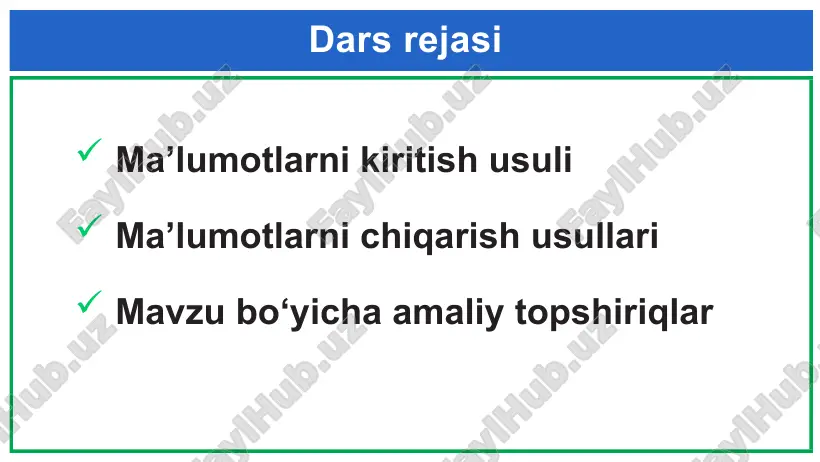 kitob keltirildi? masalani yechish dasturini tuzing. n va k kattaliklar foydalanuvchi tomonidan kiritiladi. 2. komilaga 854*89657*4587*425 amalini dasturga kiritib, hisoblash topshirig‘i berildi. u qanday dastur tuzishi lozim? image1.png image2.png image3.png image4.png image5.png image6.png