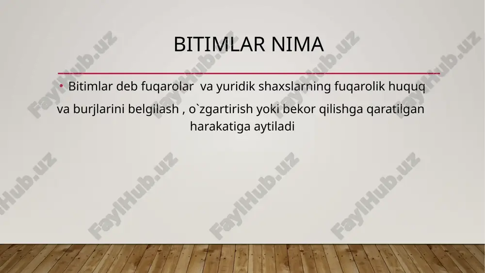 bitimlar va fuqarolik huquqlari - Page 2
