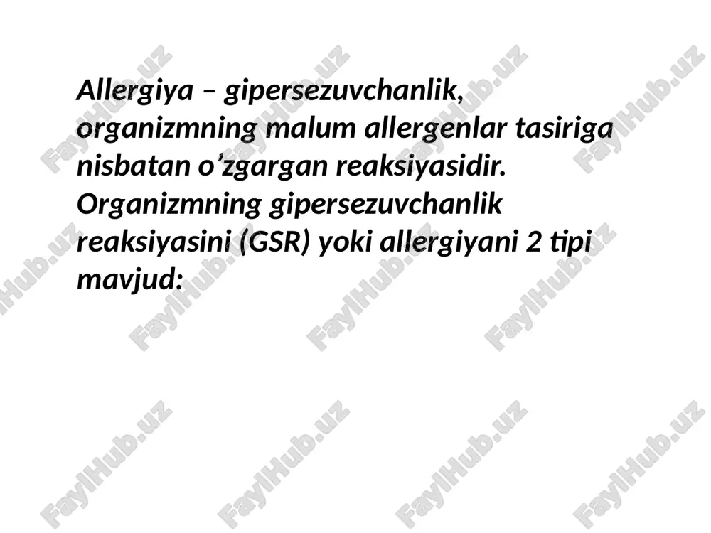 i va kuchli qichishish,achishish bilan namoyon bo’ladi. ularning o’lchami bir necha millimetrdan, bir necha santimetrgacha bo’lishi uning markazida eritromatoz qizarish va periferiyasida yoki ular o’rtasida pufakchalar paydo bo’lishi bilan xarakterlanadi. image1.png image2.jpg image3.jpg