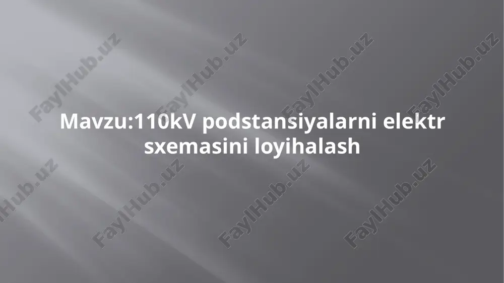 93 93 93 94 95 98 98 96 95 97 97 94 95 97 100 100 100 100 98 95 94 vaqt (t) n% ko`rsatkichi yuklama grafigi: aktiv quvvatning vaqtga bog`liqlik grafigi 2.8450000000000002 2.8450000000000002 2.8450000000000002 2.8450000000000002 2.8450000000000002 2.8450000000000002 2.875 2.907 2.9980000000000002 2.9980000000000002 2.9369999999999998 2.907 2.968 2.968 2.8759999999999999 2.907 2.968 3.06 3.06 3.06 3.06 2.9980000000000002 2.907 2.8759999999999999 vaqt (t) aktiv quvvat (p) yuklama grafigi: reaktiv quvvatning vaqtga bog`liqlik qiymati 2.1339999999999999 2.1339999999999999 2.1339999999999999 2.1339999999999999 2.1339999999999999 2.1339999999999999 2.157 2.1800000000000002 2.2490000000000001 2.2490000000000001 2.2029999999999998 2.1800000000000002 2.226 2.226 2.157 2.1800000000000002 2.226 2.2949999999999999 2.2949999999999999 2.2949999999999999 2.2949999999999999 2.2490000000000001 2.1800000000000002 2.157 vaqt (t) reaktiv quvvat (q) yuklama grafigi: to`la quvvatning vaqtga bog`liqlik grafigi 3.5569999999999999 3.5569999999999999 3.5569999999999999 3.5569999999999999 3.5569999999999999 3.5569999999999999 3.5950000000000002 3.633 3.7480000000000002 3.7480000000000002 3.6720000000000002 3.633 3.71 3.71 3.5950000000000002 3.633 3.71 3.8250000000000002 3.8250000000000002 3.8250000000000002 3.8250000000000002 3.7480000000000002 3.633 3.5950000000000002 vaqt (t) to`la quvvat (s) stantsiya va podstantsiyalarda kuch transformatorlarini quvvatini va sonini aniqlash. transformatorning nominal quvvatlari quyidagi shartga koʻra tanlanadi, (mv·a) …